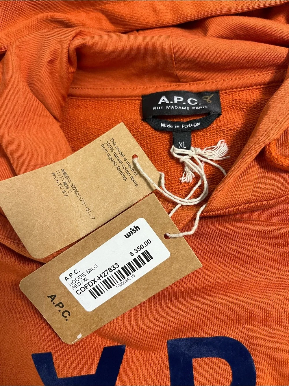 A.P.C. milo orange